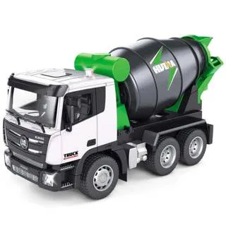 HUINA 1557 1:18 Scale RC Mixer - Truck 9 Channel Alloy Construction Vehicle