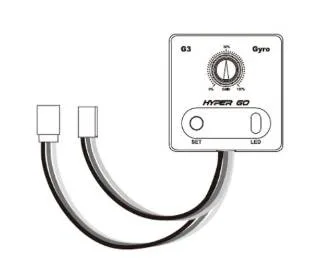 MJX Hyper Go Gyro G3 – Adjustable Gyro for Automatic Stability Control