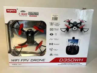 SYMA NANO TOY WIFI DRONE MODEL D350WH