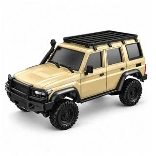 HB Toys R4302 Toyota Land Cruiser LC76 Style 1/43 Mini 4WD RC Crawler with APP Control – Yellow | India