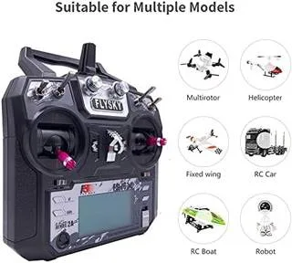 FLYSKY RADIO FS-I6X 10CH 2.4GHZ AFHDS RC TRANSMITTER WITH FS-IA6B RECEIVER