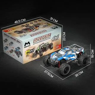 SPECTRE 1/10 SCALE HIGH SPEED RC ELECTRIC CAR 4X4 — ORANGE