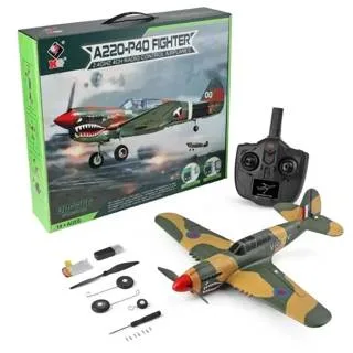WLtoys XK A220 P-40 Warhawk 4-CH RC Warbird (RTF)