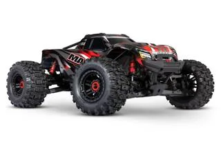 Traxxas 1/10 Maxx WideMaxx 4s 4WD Truck RED 89086-4