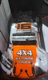 TORNADO HOSPEED HS16-81 1/16 4WD 2.4G IPX4 WATERPROOF LVL SHORT COURSE TRUCK ORANGE WHITE