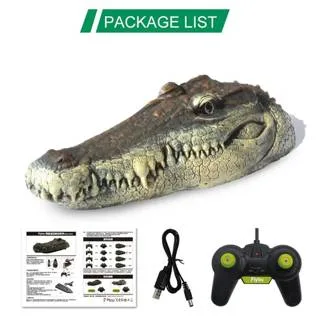 Flytec V005 RC Boat with Simulation Crocodile Head RC Toy India