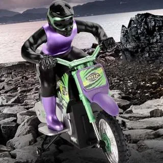 CRAZON 2.4 GHZ RC STUNT MOTORCYCLE 4 CHANNEL 333-MT21181A