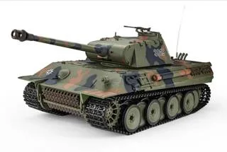 Heng Long German Panther RC Tank – 1/16 Scale RTR Infrared Battle Tank