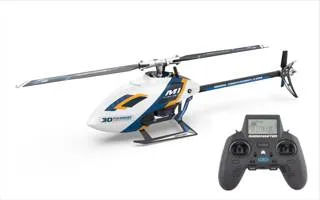 OMP HOBBY M1 EVO RC HELICOPTER ELECTRIC BNF — ORANGE