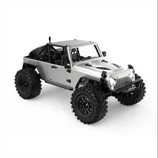 MJX Hyper Go H12Y+ RC Crawler – 1/12 Scale Brushless 4WD RC Rock Crawler (Silver)