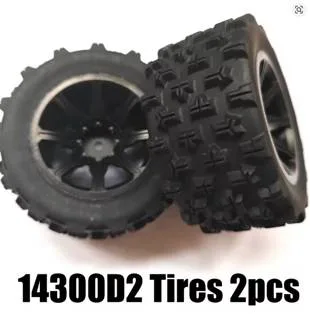MJX 14300D2 Tires – Original Factory Spare Parts for 1/14 RC Cars 14209 & 14210