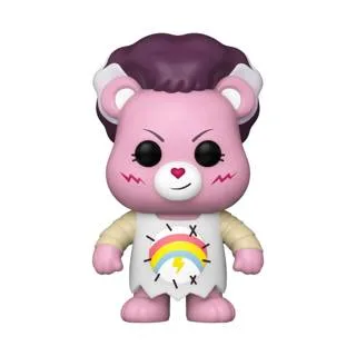 Funko Pop Movies Cheer Bear as Bride of Frankenstein #1626 Vinyl Figure – Care Bears x Universal Monsters Collectible with Window Display Box