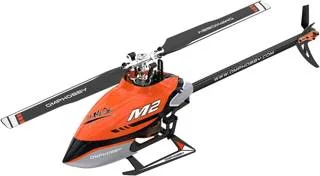 OMP HOBBY M2 EVO BNF ELECTRIC HELICOPTER — White