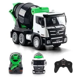 HUINA 1557 1:18 Scale RC Mixer - Truck 9 Channel Alloy Construction Vehicle