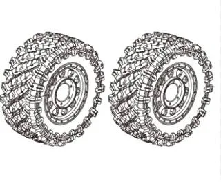 MJX Hyper Go P121510 Tires (2pcs) – Original Spare Parts for 1/12 RC Car 12212