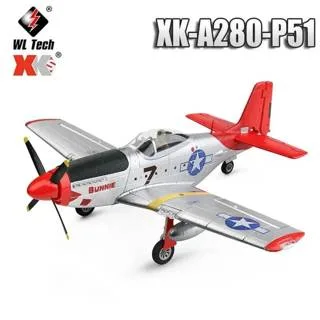 WLtoys XK A280 P-51 Mustang 4-CH RC Warbird (RTF)