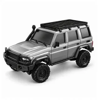 HB Toys R4303 Toyota Land Cruiser LC76 Style 1/43 Mini 4WD RC Crawler with APP Control – Silver | India